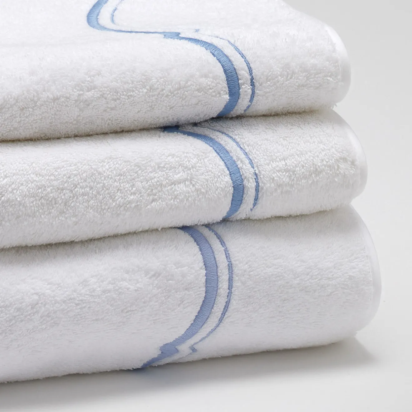 Jesurum Set di asciugamani da bagno bianchi Oriente