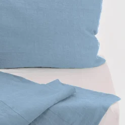 Once Milano Set di biancheria da letto estiva azzurra