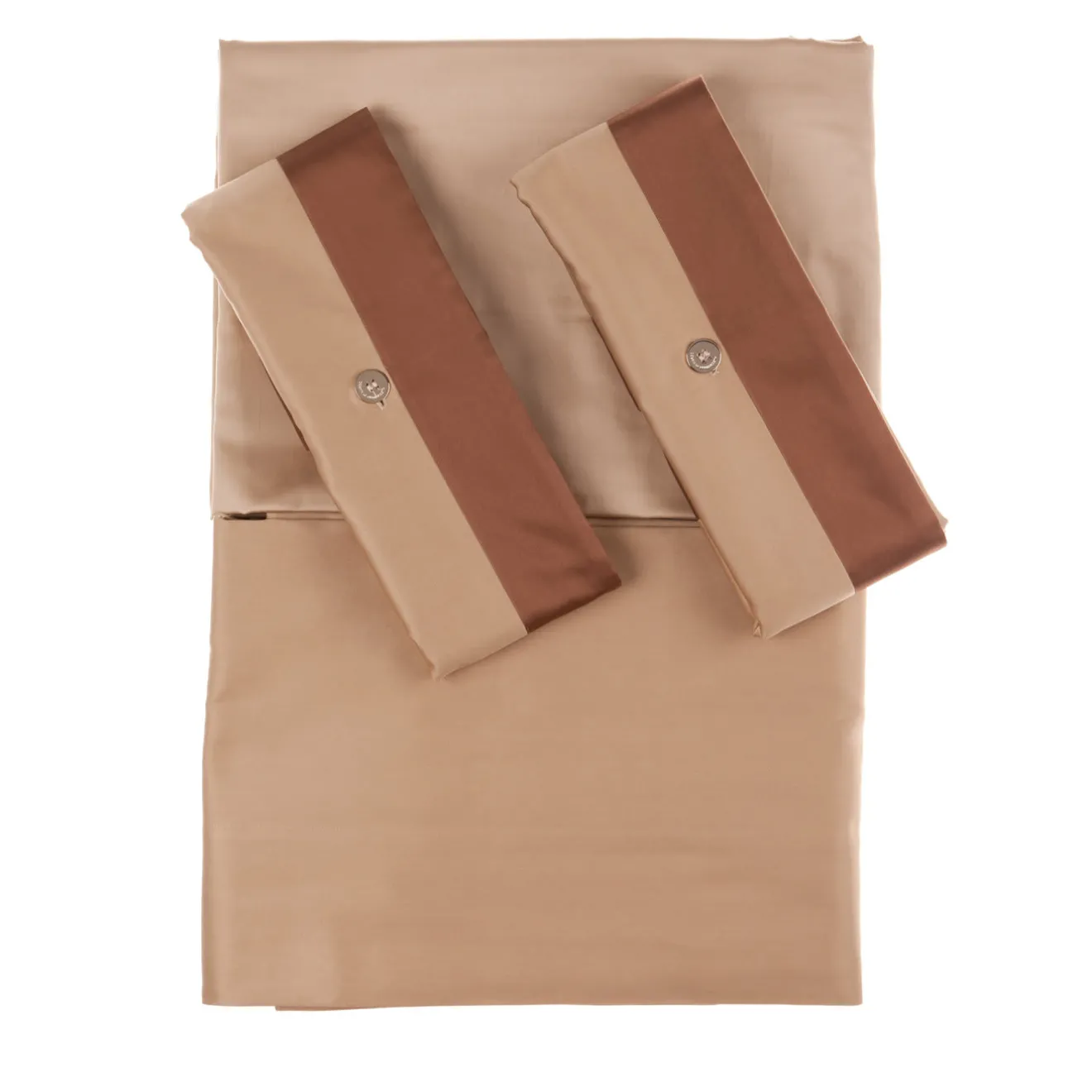 Alessandro Di Marco Set di biancheria da letto estiva - Beige