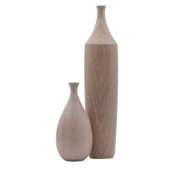 Andrea Celestino Set di bottiglie scultoree in legno #1