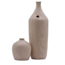 Andrea Celestino Set di bottiglie scultoree in legno #3