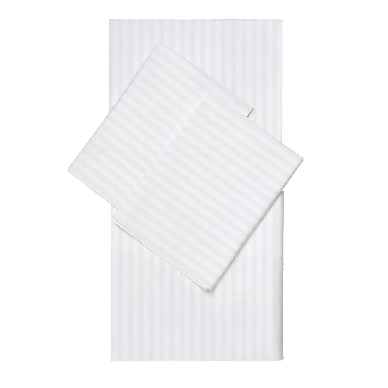 Verderoccia Set di lenzuola Athos Jacquard Bianco US King