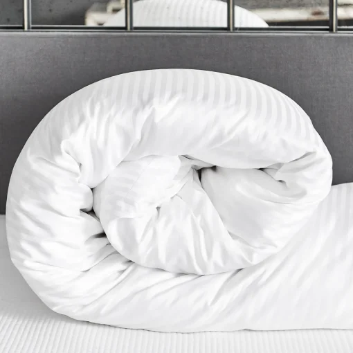 Verderoccia Set di lenzuola Athos Jacquard Bianco US King