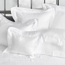 Verderoccia Set di lenzuola Athos Jacquard Bianco US King
