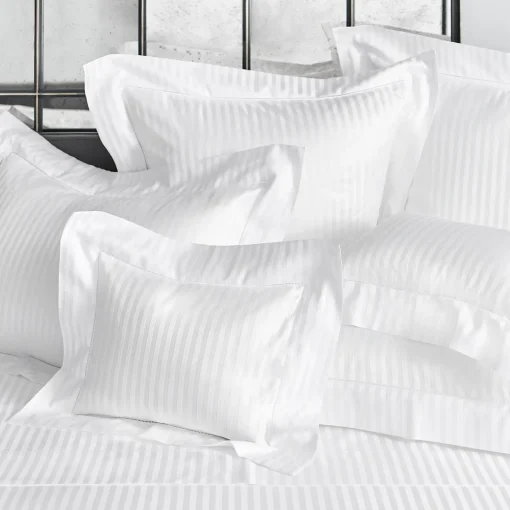 Verderoccia Set di lenzuola Athos Jacquard Bianco US King