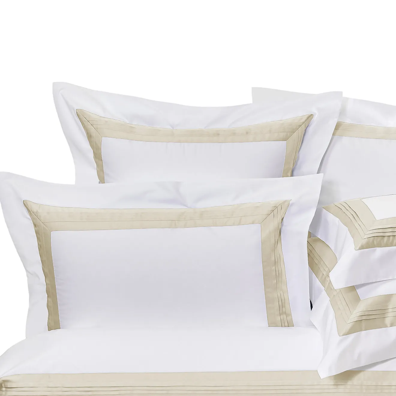 Verderoccia Set di lenzuola Plissè Bianco e Marmo US King