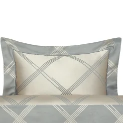 Verderoccia Set di lenzuola quattro generazioni Jacquard grigio US King