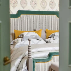 Verderoccia Set di lenzuola quattro generazioni Jacquard grigio US King