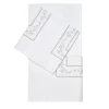 Verderoccia Set di lenzuola Roma White & Silver Olive US King