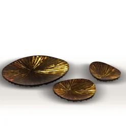 Ghirò Studio Set di sei centrotavola in cristallo Oasi