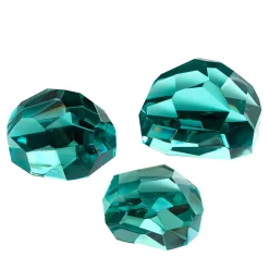 Ghirò Studio Set di tre sculture di cristallo Gems