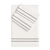 Biancoperla Set lenzuola Horizon in Cotone Satinato Bianco