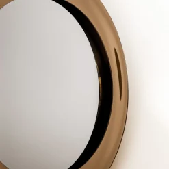 Esadesign Specchio Calliope in bronzo