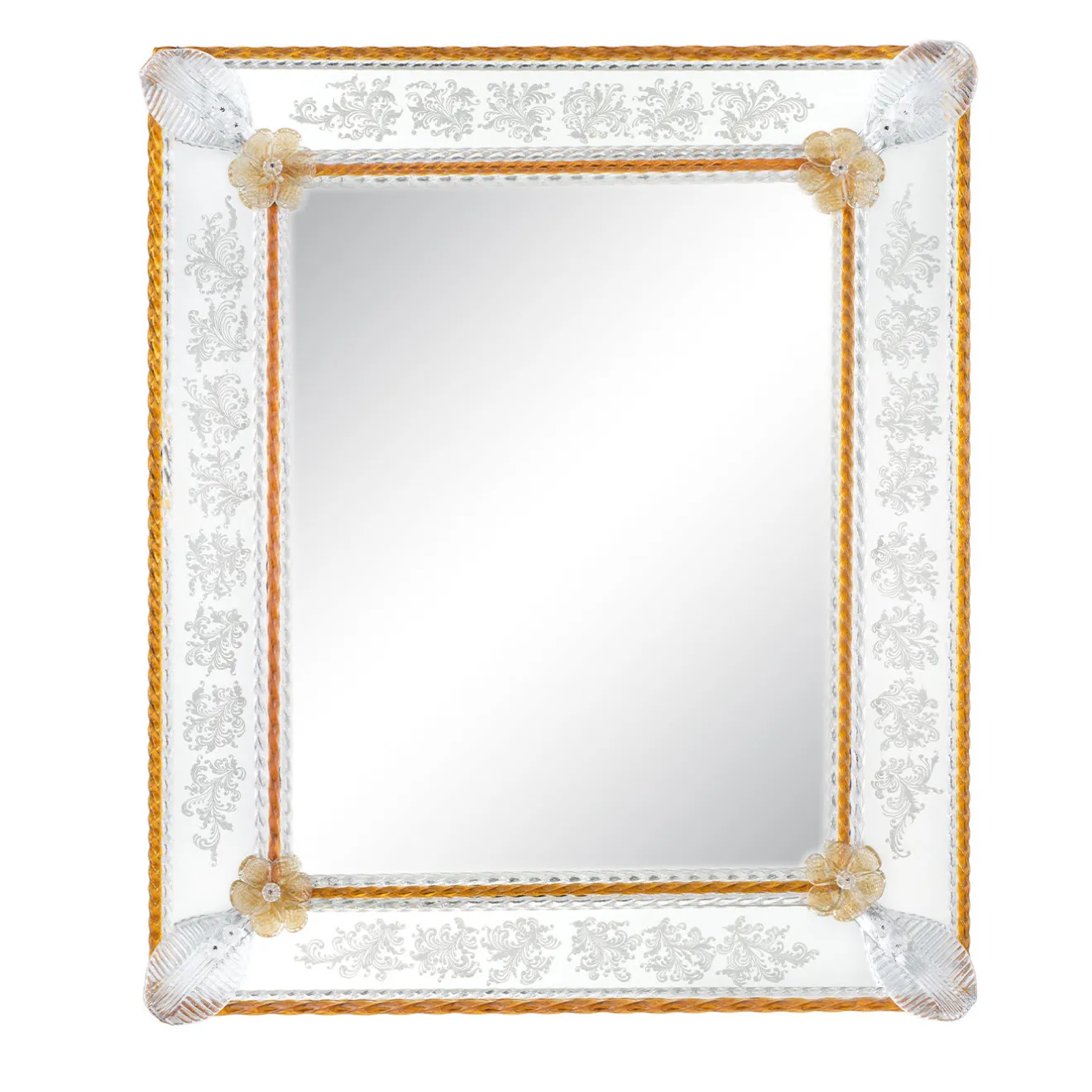 Luci Italia Specchio da parete Calle Quadro