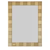 Matlight Milano Specchio da parete in vetro e ottone satinato