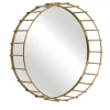 Bronzetto Specchio da parete medio Cage 7