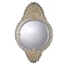 Barbini Specchio da parete Queen con foglia d'oro