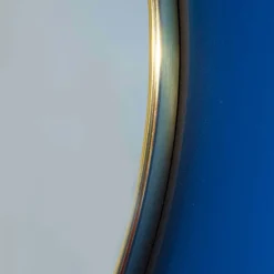 Ghirò Studio Specchio da parete Undulate Satin Blue