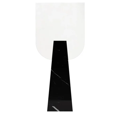 Carcino Design Specchio da tavolo Ophelia Black Marquina