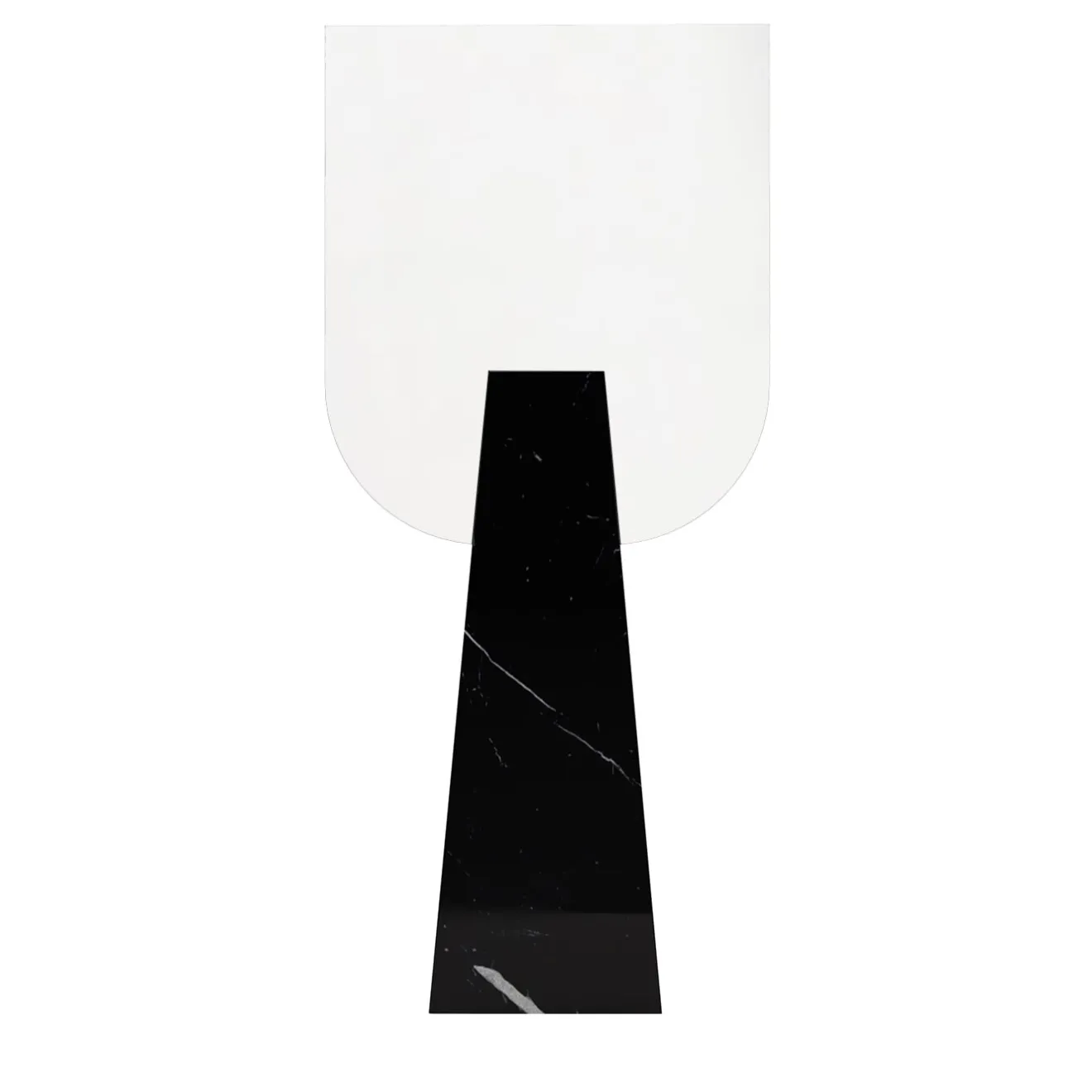 Carcino Design Specchio da tavolo Ophelia Black Marquina