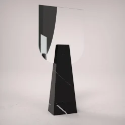 Carcino Design Specchio da tavolo Ophelia Black Marquina