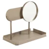 Orografie Specchio da tavolo Virgola Beige di Xu Zheng
