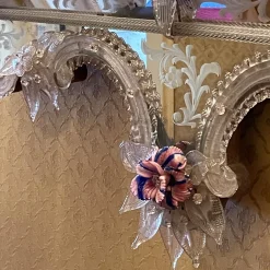 Fratelli Tosi Specchio in vetro di Murano Veronese