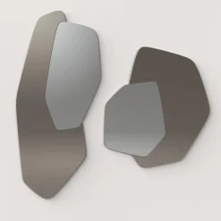 Edizione Limitata by Simone Fanciullacci Specchio in vetro Nori V1
