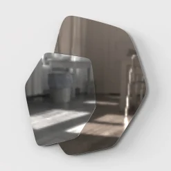 Edizione Limitata by Simone Fanciullacci Specchio in vetro Nori V1