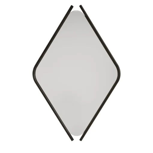 Morica Design Specchio medio Wood Eye con cornice in rovere massiccio