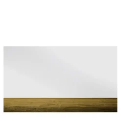 Disain 1971 Specchio Rettangolare Orizzonte Decorato con Resina Spatolata Oro