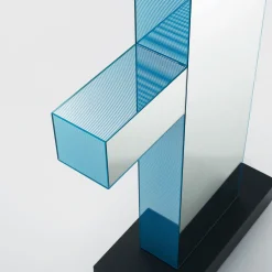 Glas Italia Specchio Totem Shibam 1 di Ettore Sottsass