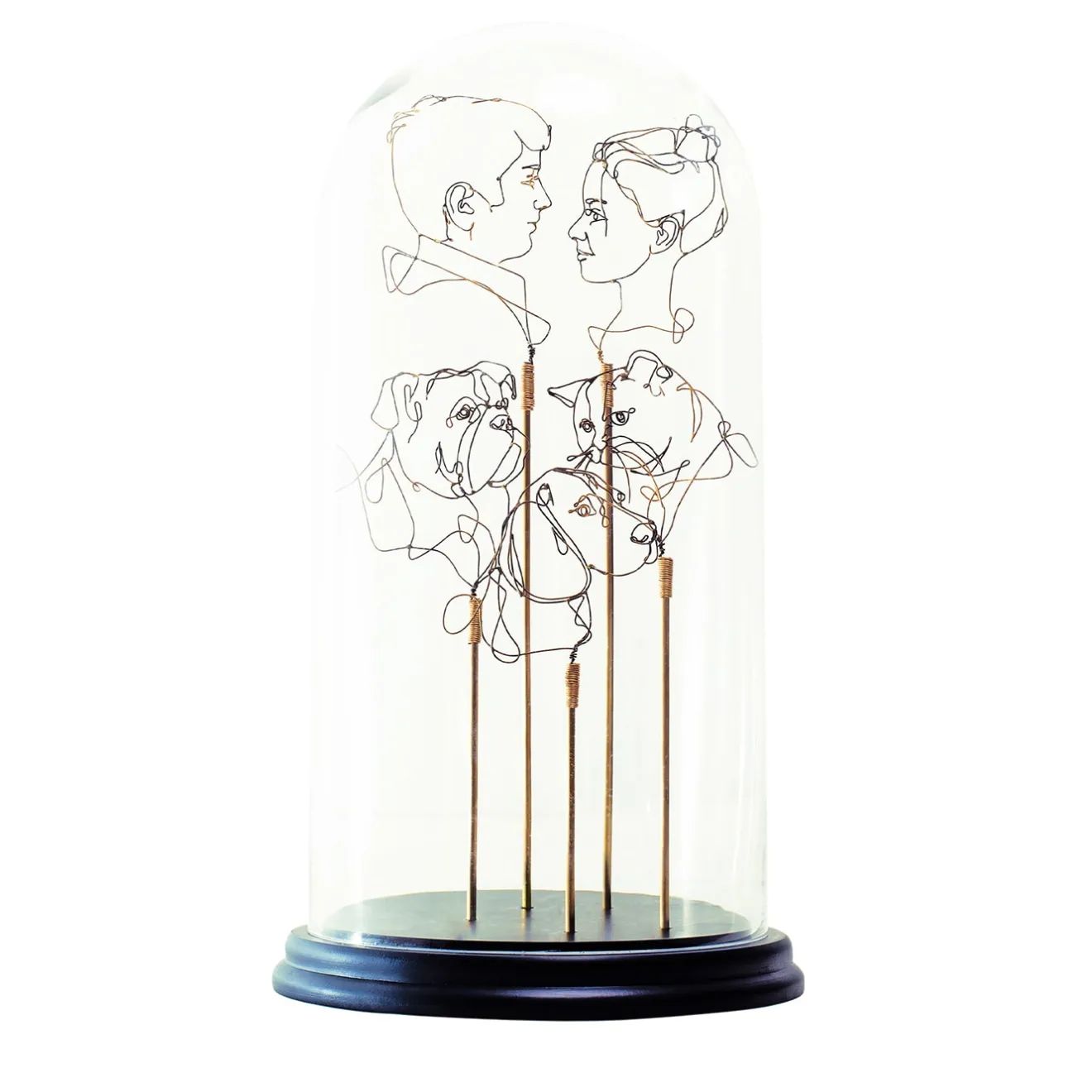Profilo Statuetta della famiglia Cloche