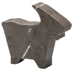 Kimano Statuetta di capra grigia di Alessandra Grasso