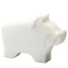 Kimano Statuetta di maiale bianco di Alessandra Grasso