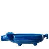 Bitossi Ceramiche Statuetta maialino blu Boletto di Aldo Londi