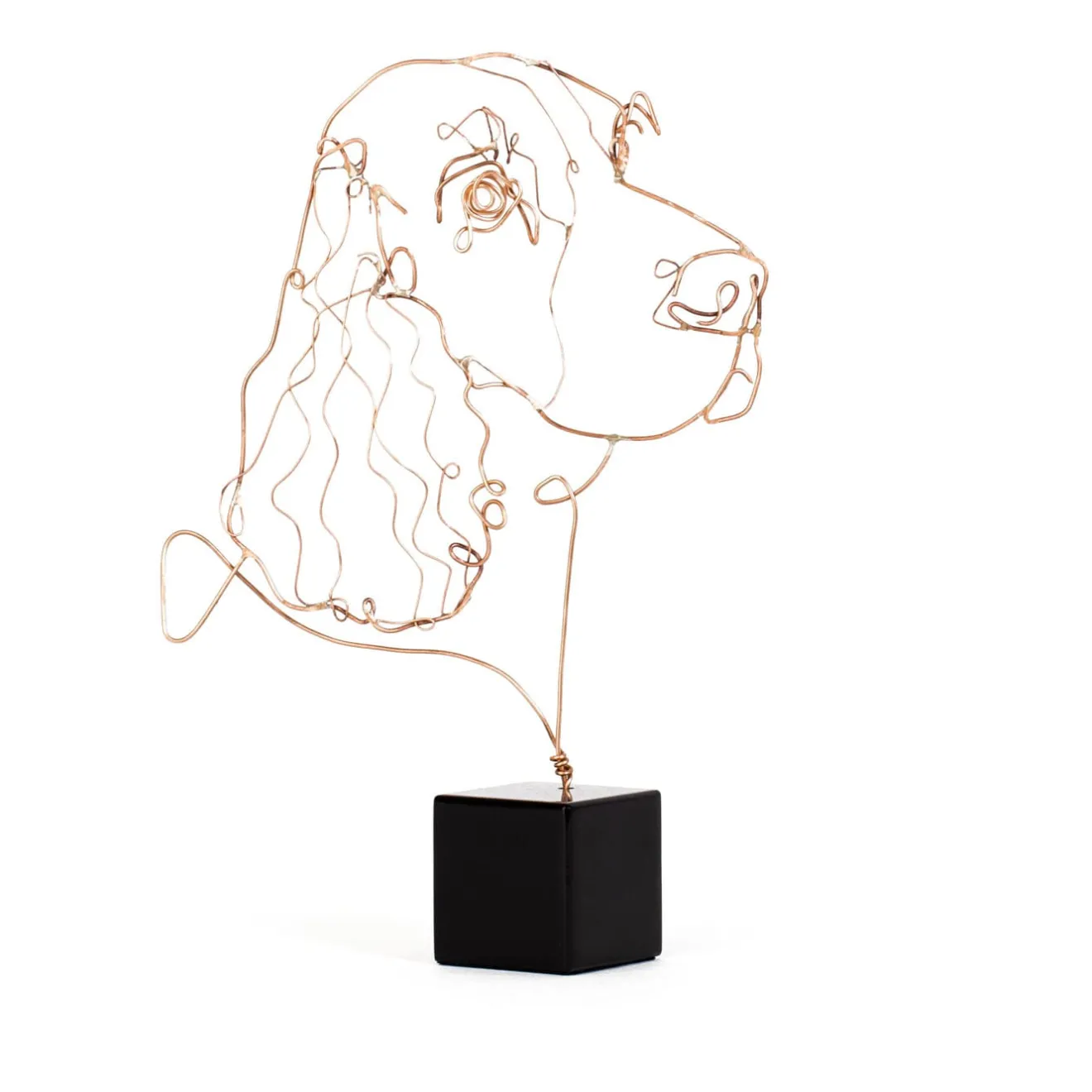 Profilo Statuetta Springer Spaniel
