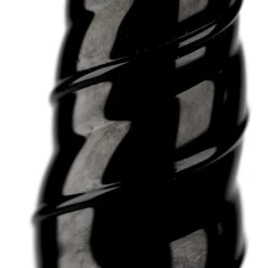 Officine di Murano 1295 Stmatbott Bottiglia nera e gialla