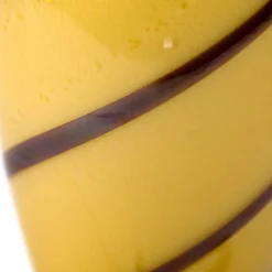 Officine di Murano 1295 Stmatbott Bottiglia nera e gialla