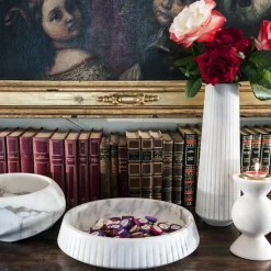 FiammettaV Home Collection Tango Arabescato Marble Vide Poche di Jacopo Simonetti