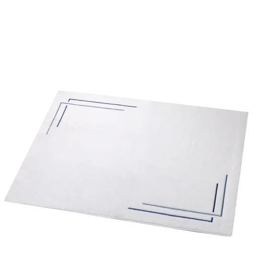 Jesurum Tappetino da bagno Acquarelle bianco