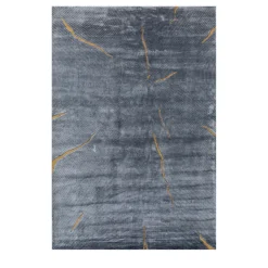 Jaipur Rugs Tappeto Annodato a Mano Azure Abyss Skyline Blu e Blu Marino