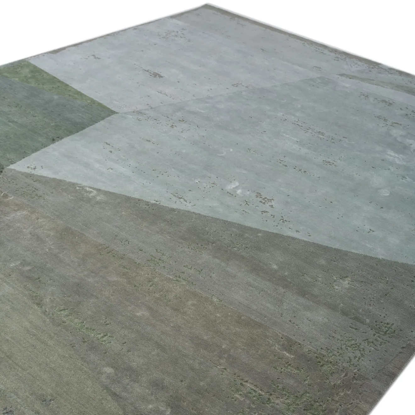 Jaipur Rugs Tappeto Annodato A Mano Blue Blush & Mineral Shadow