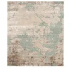 Jaipur Rugs Tappeto Annodato a Mano Dune Nomad Grigio Classico e Blu Marittimo