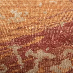 Jaipur Rugs Tappeto Annodato a Mano Dreamy Desire Rosso Arancio e Rosso Arancio