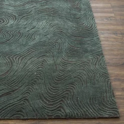 Jaipur Rugs Tappeto Annodato a Mano in Lana Liquirizia e Artico