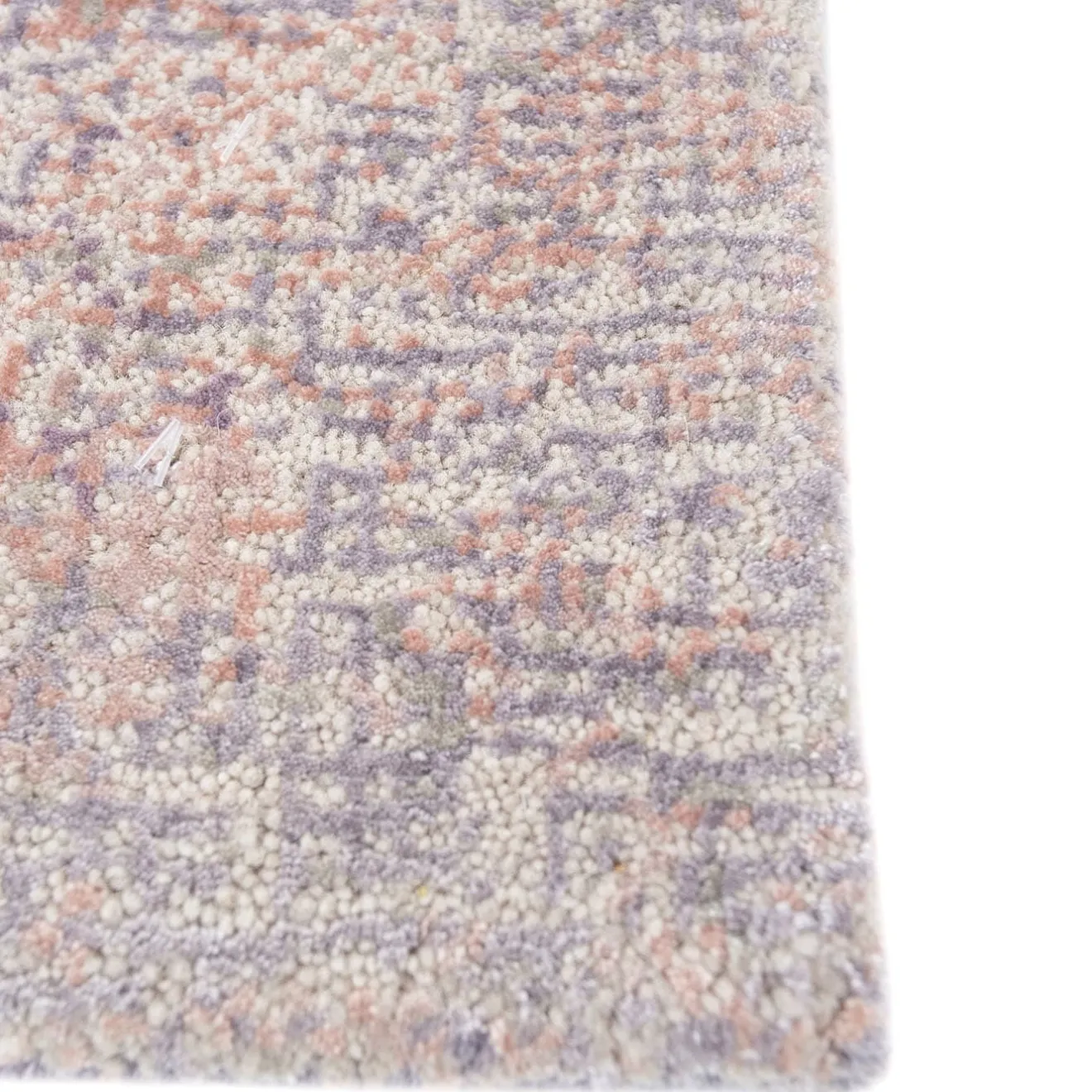 Jaipur Rugs Tappeto Annodato A Mano Lavender Haze & Silver Pink