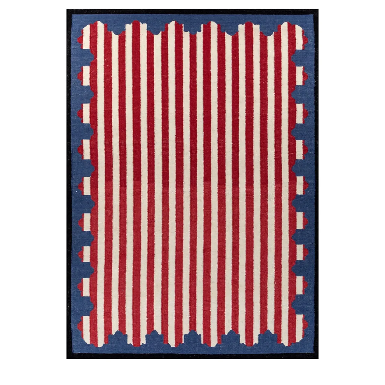 Jaipur Rugs Tappeto Aprezo Garnet Undyed White Dhurrie