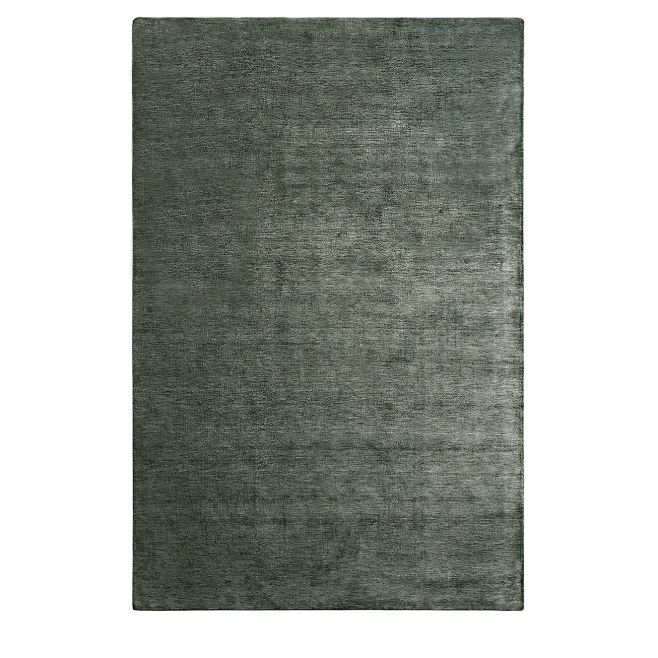 Carpet Edition Tappeto Bamboo Shaded rettangolare in seta di bamboo Verde