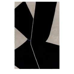 Jaipur Rugs Tappeto Cross Section Ebony White di Keith Pillow da Daaa Haus